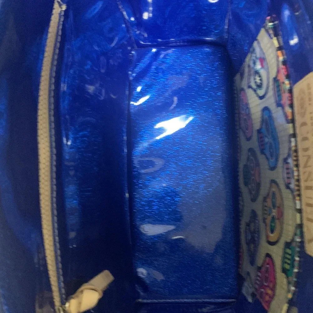 Consuela Black Quilted Tote with Tan Accents - Picture 9 of 15